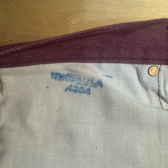 Levi’s 501 Shrink to Fit Button Fly Jean 34x30 Purple READ - Picture 5 of 15